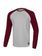 Longsleeve Garment Washed Raglan Small Logo