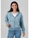 Bluza rozpinana z kapturem damska Washed Manzanita II