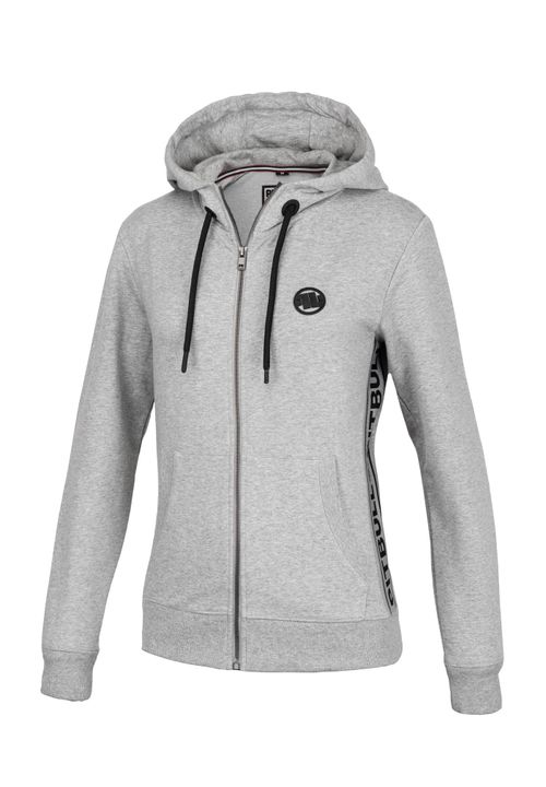 Bluza rozpinana z kapturem damska French Terry Small Logo