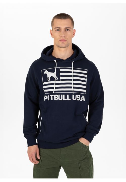 Bluza męska z kapturem Terry Pitbull USA