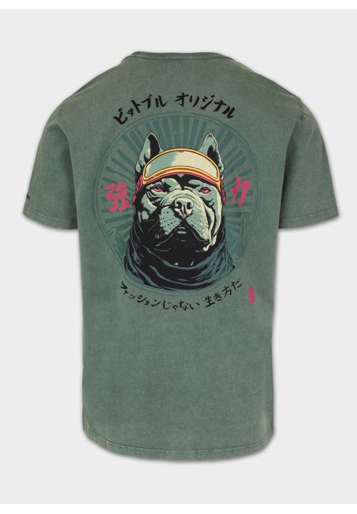 Koszulka męska Denim Washed MT. FUJI