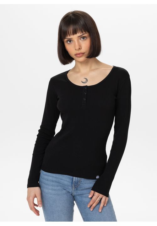 Longsleeve damski Rib